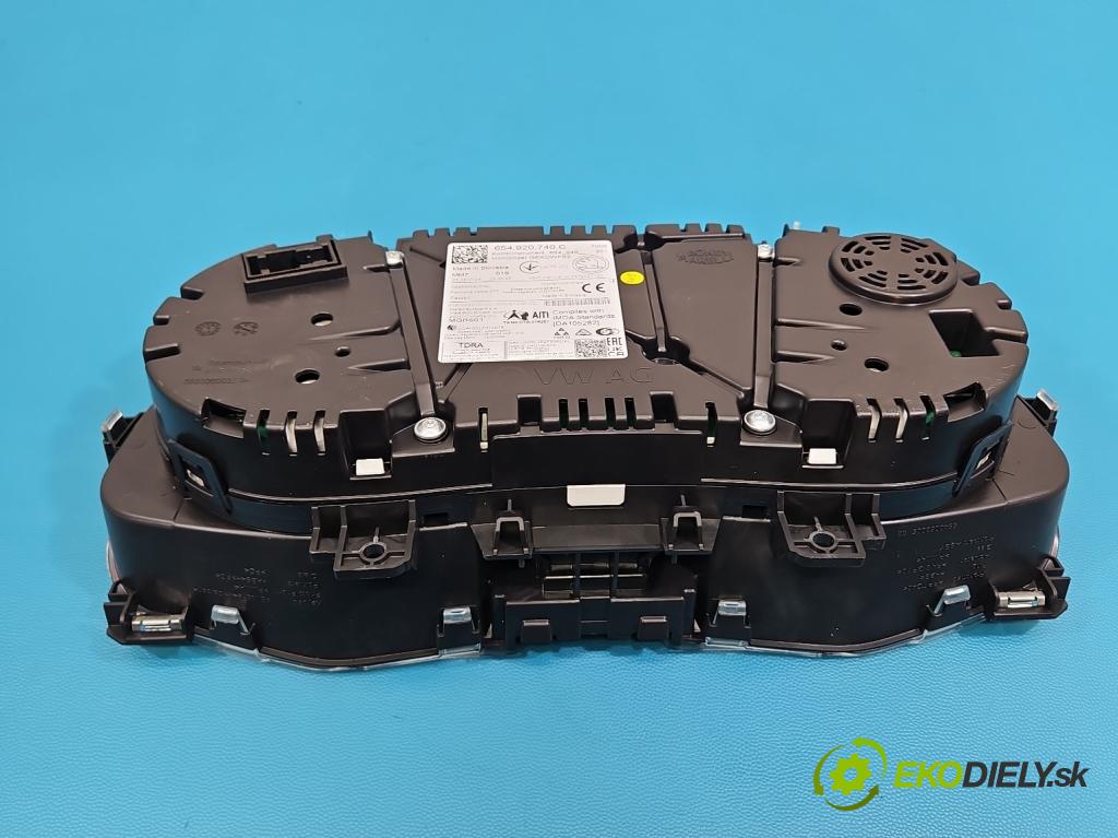 Skoda Scala 2019- 1.5 TSI 150 hp manual 110 kW 1498 cm3 5- Přístrojová deska 654920740C (Přístrojová deska)