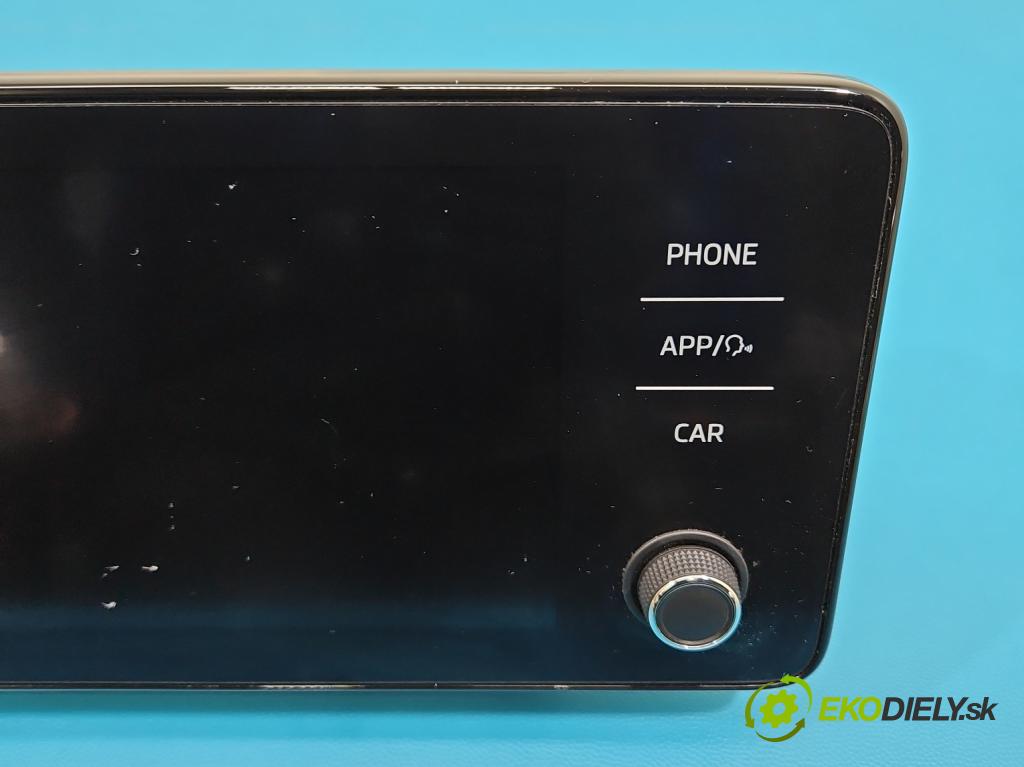 Skoda Scala 2019- 1.5 TSI 150 HP manual 110 kW 1498 cm3 5- Radio originál 654035869K