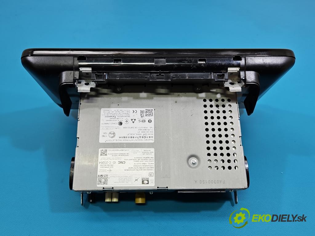 Skoda Scala 2019- 1.5 TSI 150 HP manual 110 kW 1498 cm3 5- Radio originál 654035869K