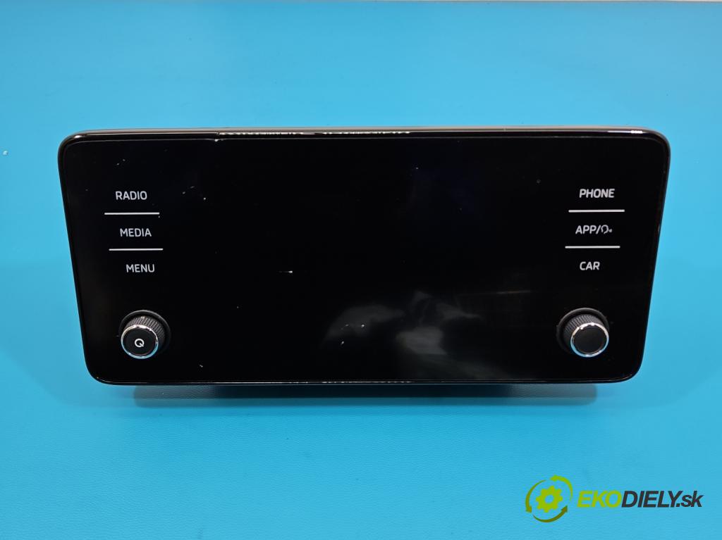 Skoda Scala 2019- 1.5 TSI 150 HP manual 110 kW 1498 cm3 5- Radio originál 654035869K