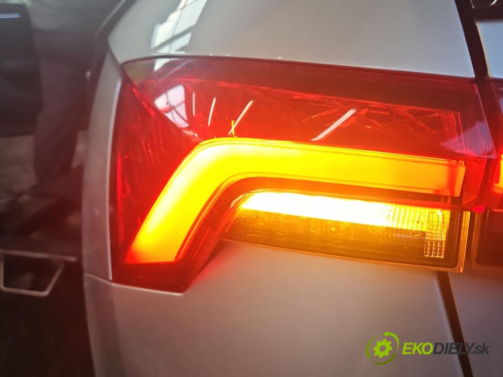 Skoda Scala 2019- 1.5 TSI 150 HP manual 110 kW 1498 cm3 5- svetlo / reflektor zadné ľavé 657945207B (Kľučka dverí ostatné)