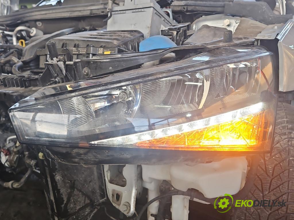 Skoda Scala 2019- 1.5 TSI 150 HP manual 110 kW 1498 cm3 5- Reflektor: ľavý 657941015 (Kľučka dverí ostatné)