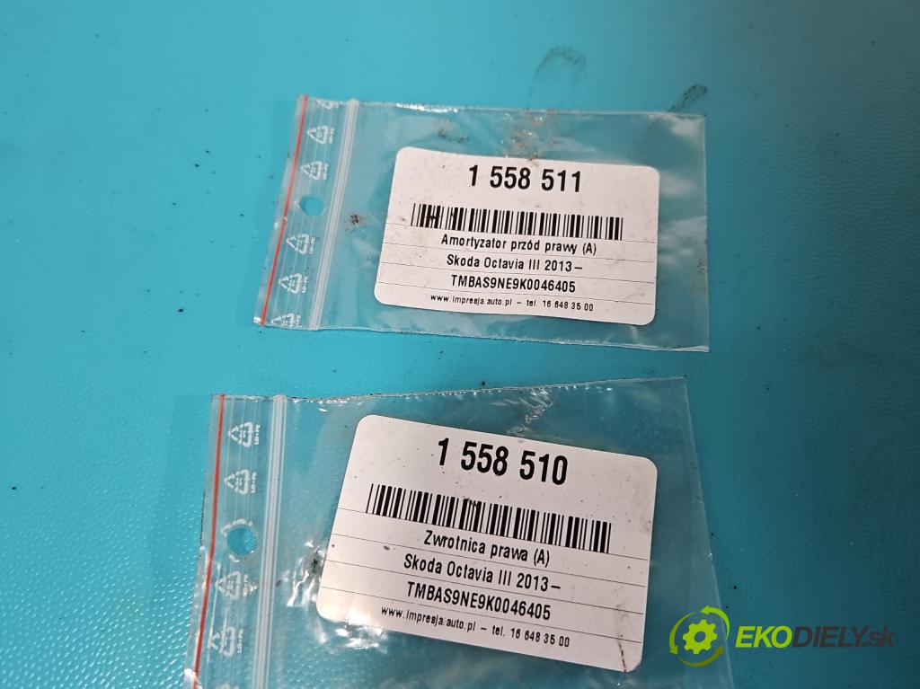 Skoda Octavia III 2013- 2.0 TSI 190 HP automatic 140 kW 1984 cm3 5- náboj pravé 5Q0407258C (Náboj kolesa)