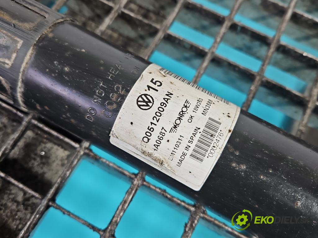 Skoda Octavia III 2013- 2.0 TSI 190 hp automatic 140 kW 1984 cm3 5- tlumič zadní levý 5Q0512009AN (Klika dveří ostatní)