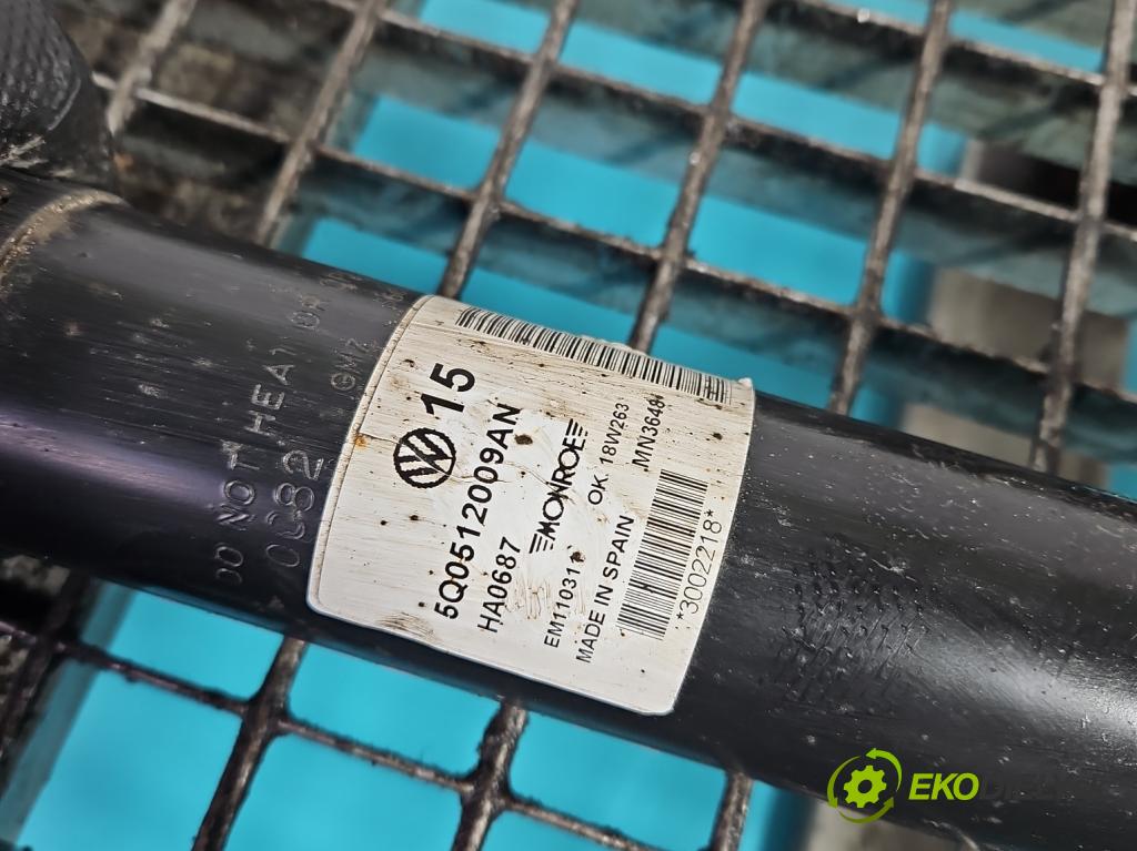 Skoda Octavia III 2013- 2.0 TSI 190 HP automatic 140 kW 1984 cm3 5- tlmič zadné pravý 5Q0512009AN (Tlmič zadný pravý)