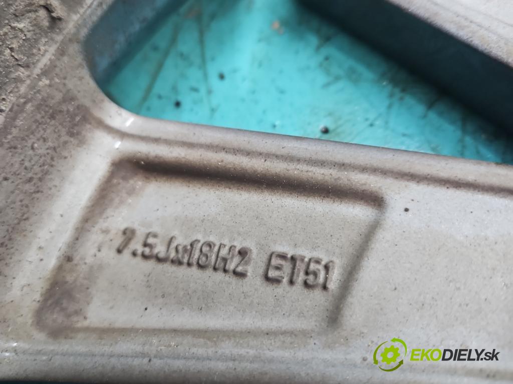 Skoda Octavia III 2013- 2.0 TSI DKZA 190 hp automatic 140 kW 1984 cm3 5- Felga hliník 18" 5E0601025AS