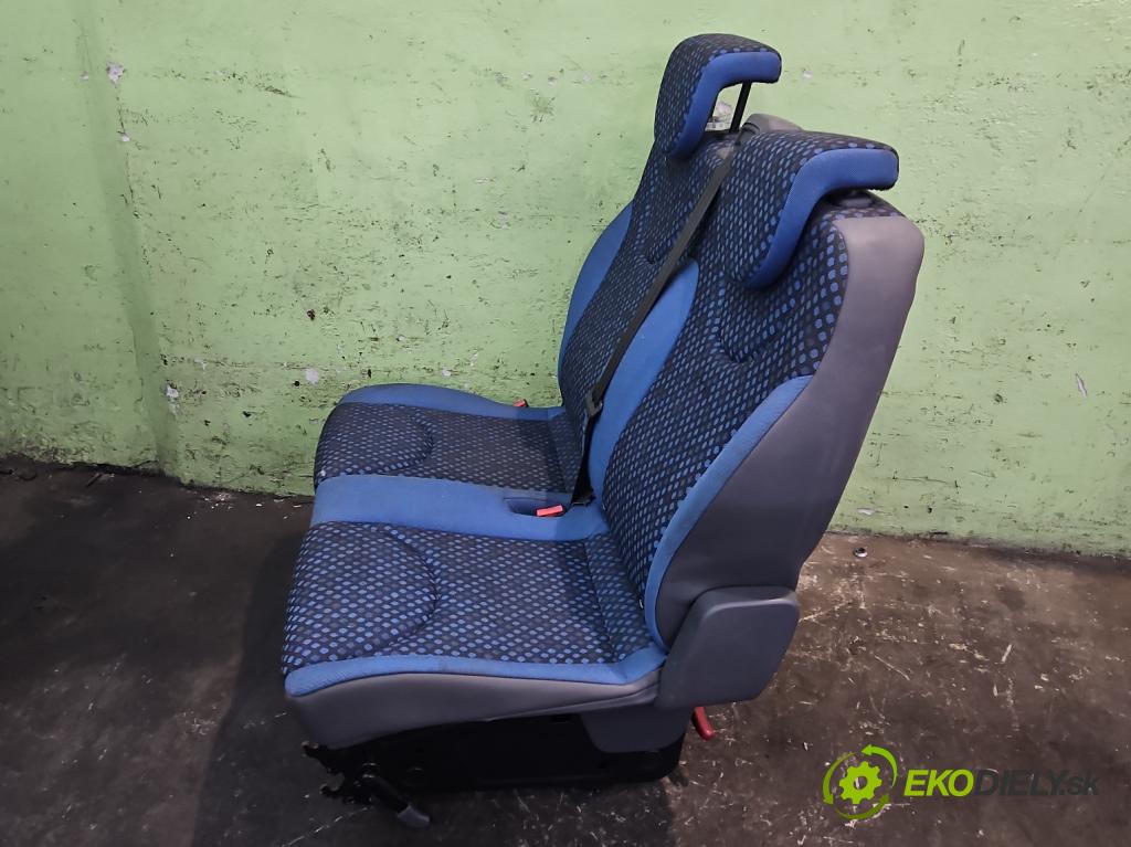Fiat Scudo II 2006-2016 2.0 jtd 120 HP manual 88 kW 1997 cm3 5- Sedačka zadné ľavý III