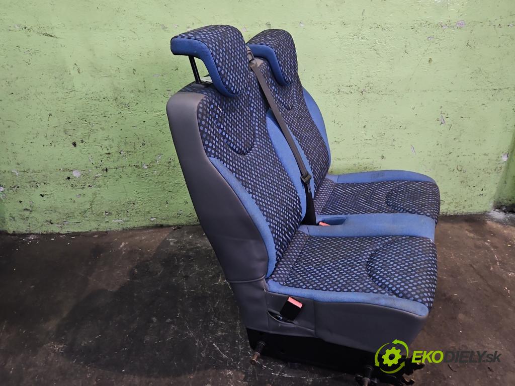 Fiat Scudo II 2006-2016 2.0 jtd 120 HP manual 88 kW 1997 cm3 5- Sedačka zadné ľavý III