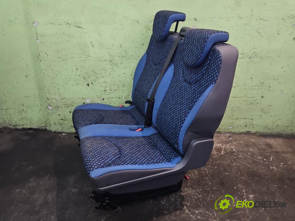 Fiat Scudo II 2006-2016 2.0 jtd 120 HP manual 88 kW 1997 cm3 5- Sedačka zadné ľavý II