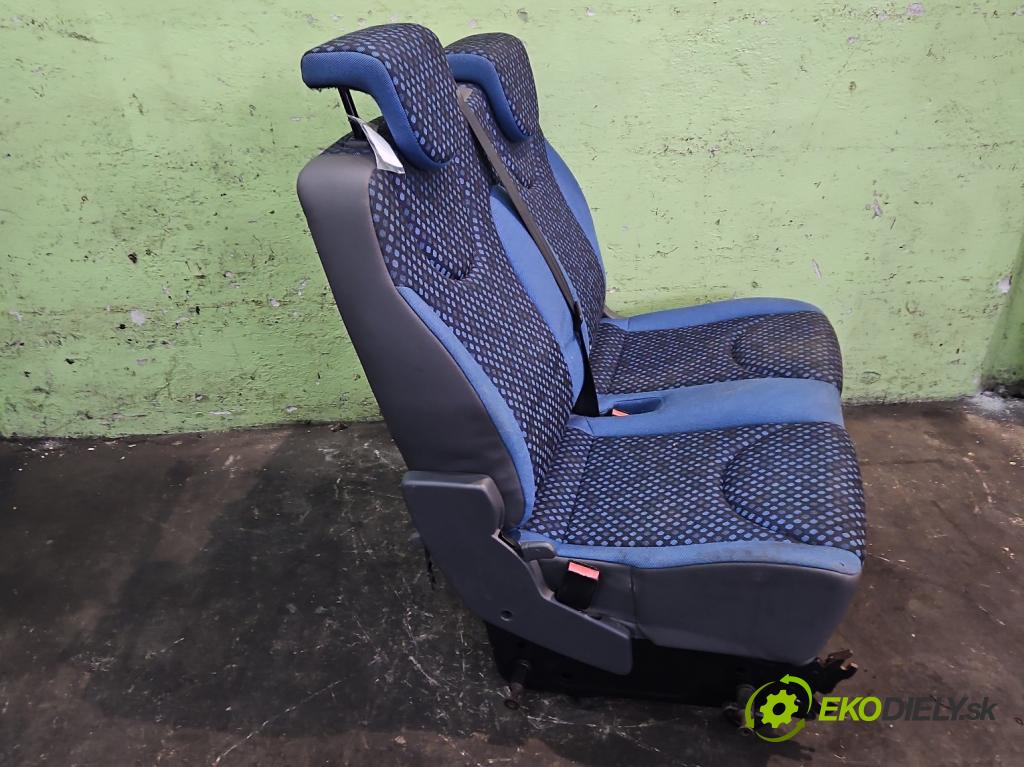 Fiat Scudo II 2006-2016 2.0 jtd 120 HP manual 88 kW 1997 cm3 5- Sedačka zadné ľavý II