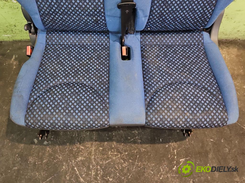 Fiat Scudo II 2006-2016 2.0 jtd 120 HP manual 88 kW 1997 cm3 5- Sedačka zadné ľavý II