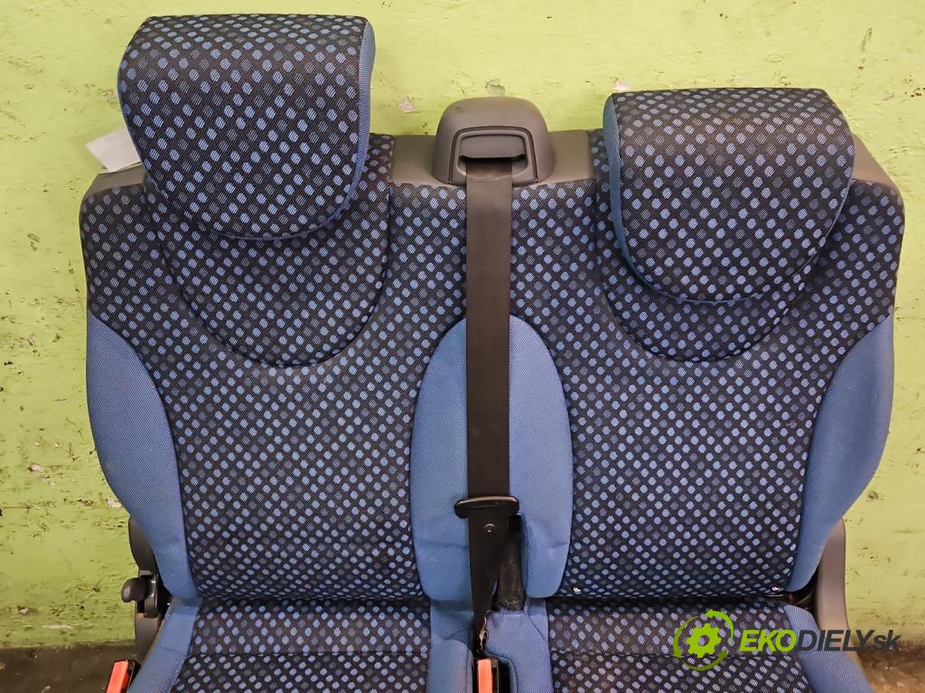 Fiat Scudo II 2006-2016 2.0 jtd 120 HP manual 88 kW 1997 cm3 5- Sedačka zadné ľavý II