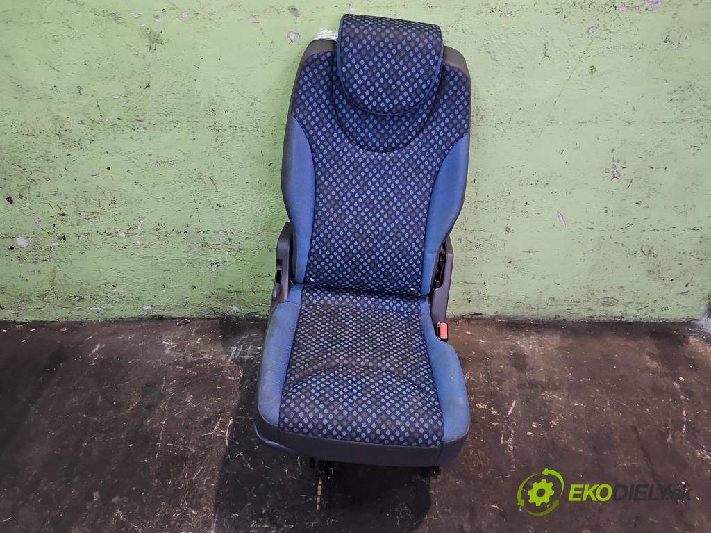 Fiat Scudo II 2006-2016 2.0 jtd 120 HP manual 88 kW 1997 cm3 5- Sedačka zadné pravý II 
