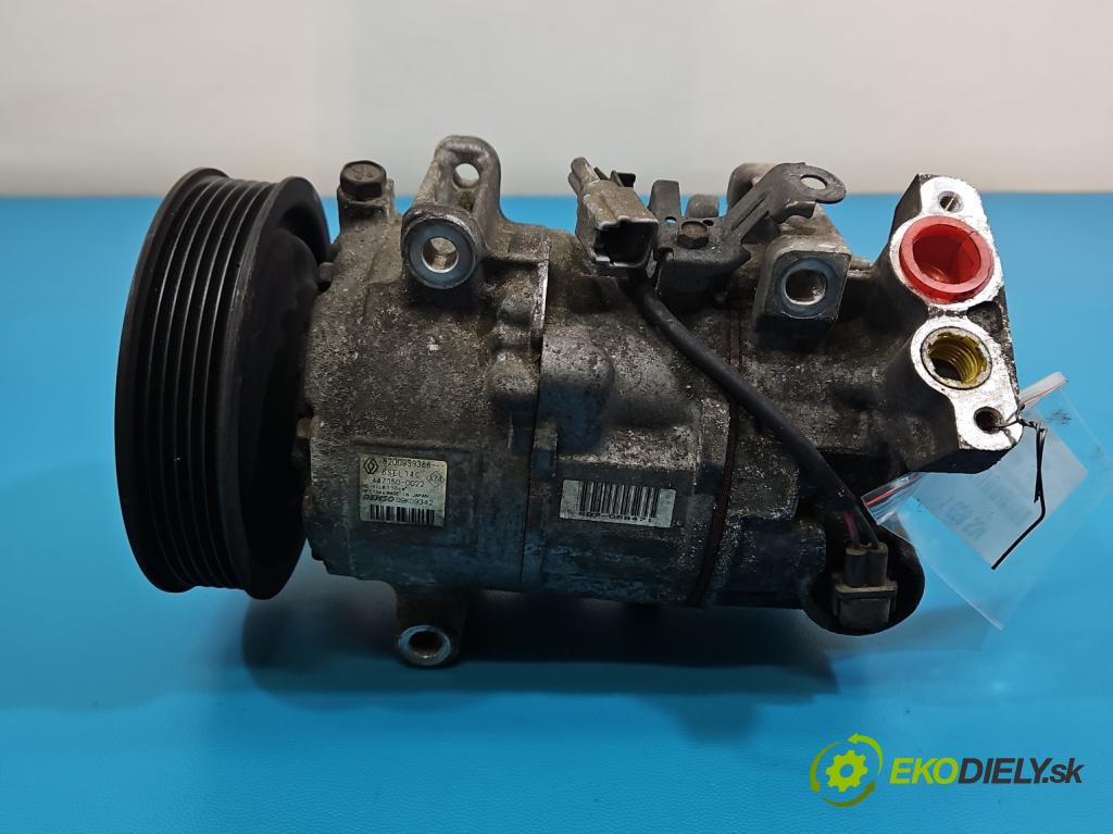 Renault Megane III 2008-2016 1.5 dci 86 hp manual 63 kW 1461 cm3 5- Kompresor: klíma 8200939386 (Kompresor klimatizace)