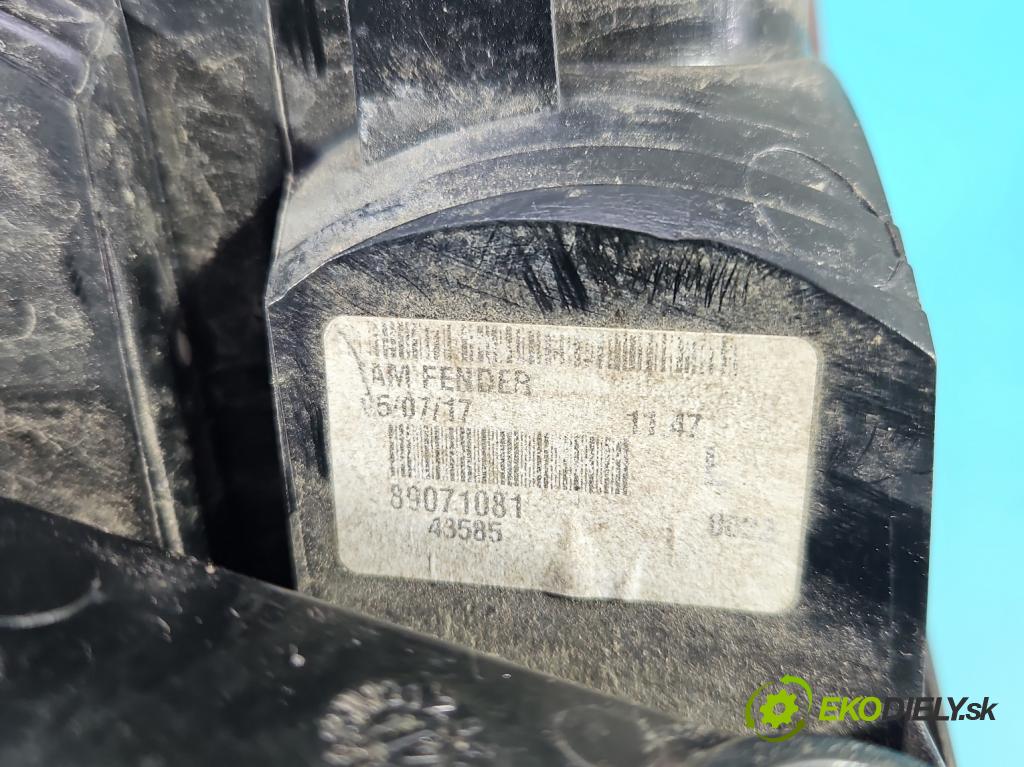 Nissan Qashqai I J10 2006-2013 1.6 16V 114 HP manual 84 kW 1598 cm3 5- svetlo / reflektor zadné ľavé 89071081 (Kľučka dverí ostatné)