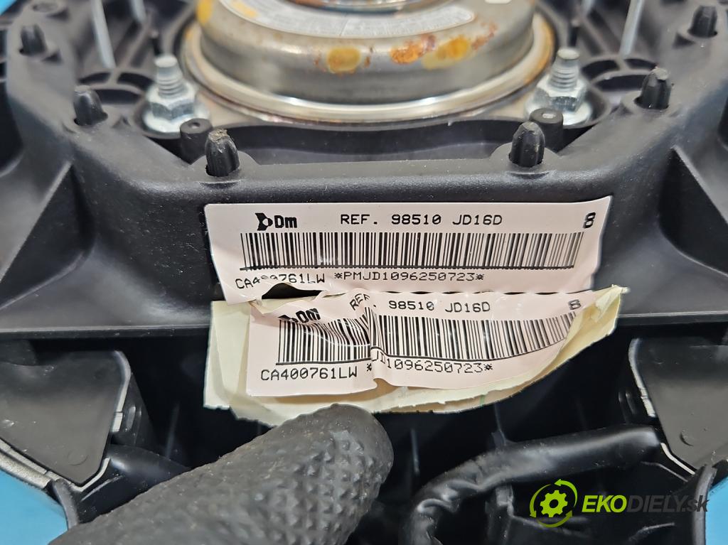 Nissan Qashqai I J10 2006-2013 1.6 16V 114 HP manual 84 kW 1598 cm3 5- volant 48430-HD01D (Volant)