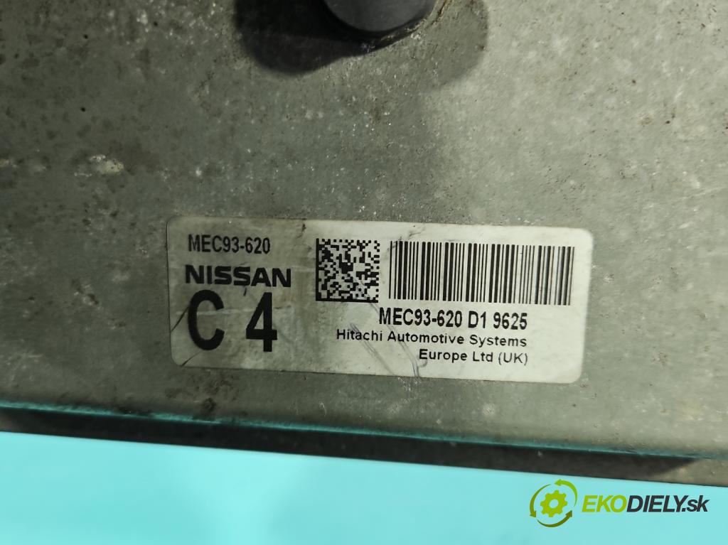 Nissan Qashqai I J10 2006-2013 1.6 16V 114 HP manual 84 kW 1598 cm3 5- riadiaca jednotka motora MEC93-620