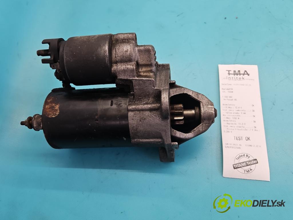 Vw Passat B5 1995-2005 1.8 20V 125 hp manual 92 kW 1781 cm3 4- startér:  (Startér)