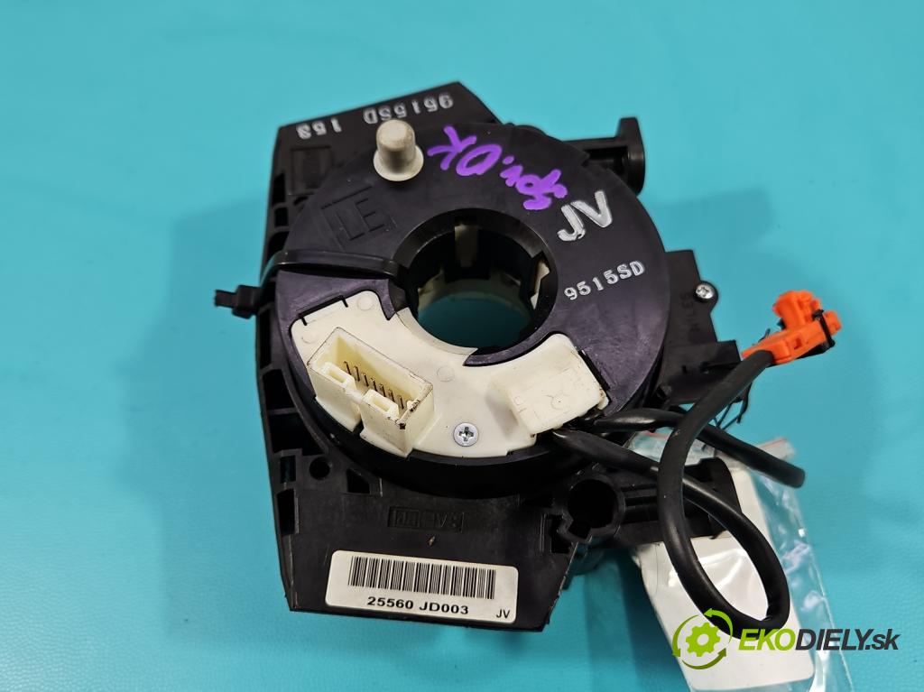 Nissan Qashqai I J10 2006-2013 1.6 16V 114 HP manual 84 kW 1598 cm3 5- Páska: airbag 25560-JD003 (Airbag)