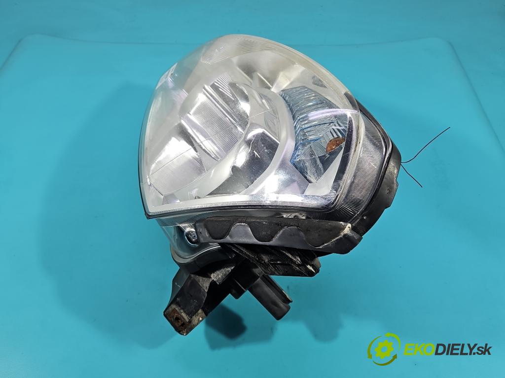 Nissan Qashqai I J10 2006-2013 1.6 16V 114 HP manual 84 kW 1598 cm3 5- Reflektor: ľavý 1EF238042-01 (Kľučka dverí ostatné)