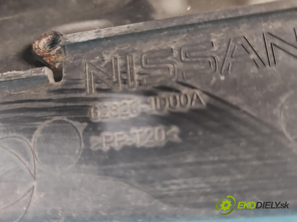 Nissan Qashqai I J10 2006-2013 1.6 16V 114 HP manual 84 kW 1598 cm3 5- pas predný 62820-JD00A (Výstuha predná)