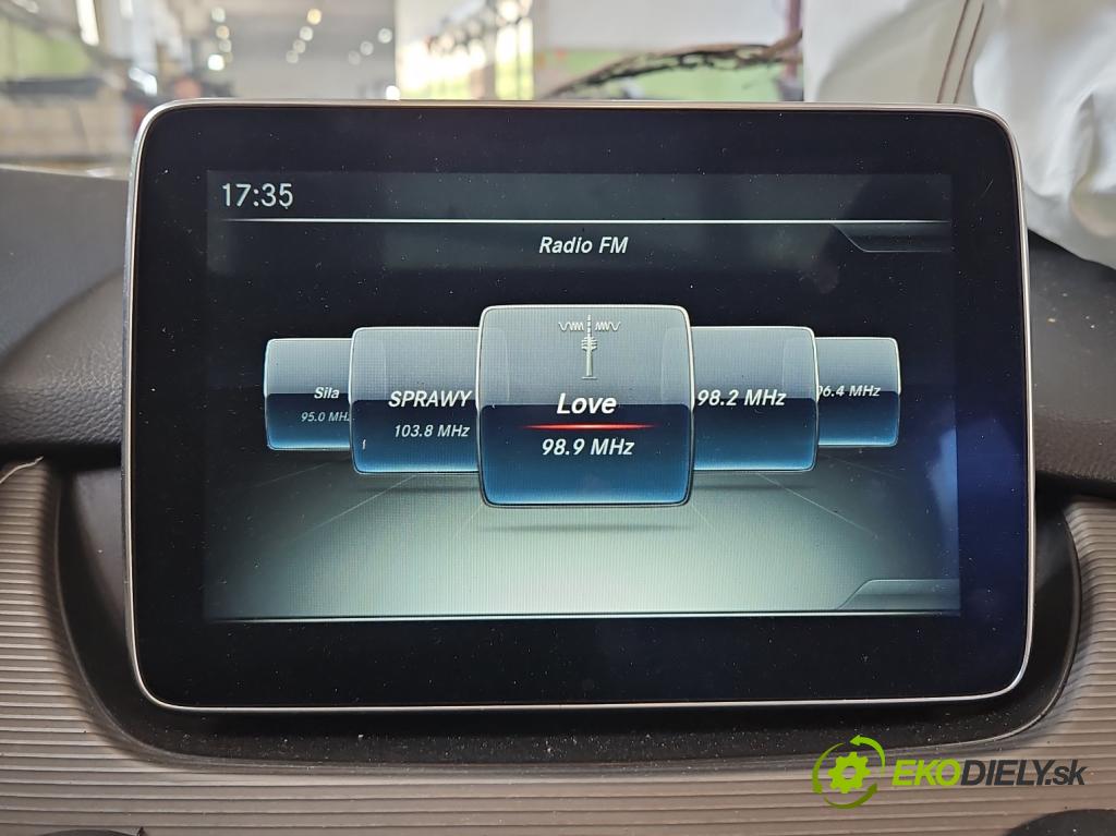 Mercedes B W246  2011-2018 2.1 cdi 136 HP automatic 100 kW 2143 cm3 5- Zobrazit: A1669007814 (Prístrojová doska)