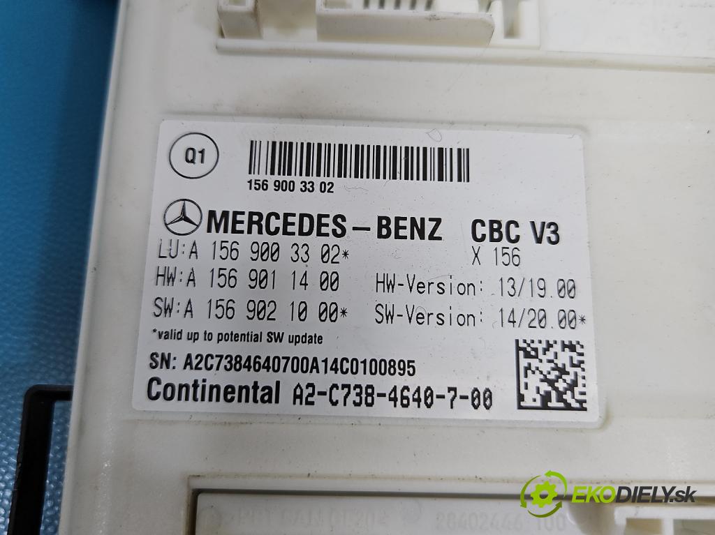 Mercedes B W246  2011-2018 2.1 cdi 136 HP automatic 100 kW 2143 cm3 5- riadiaca jednotka motora A6519009702