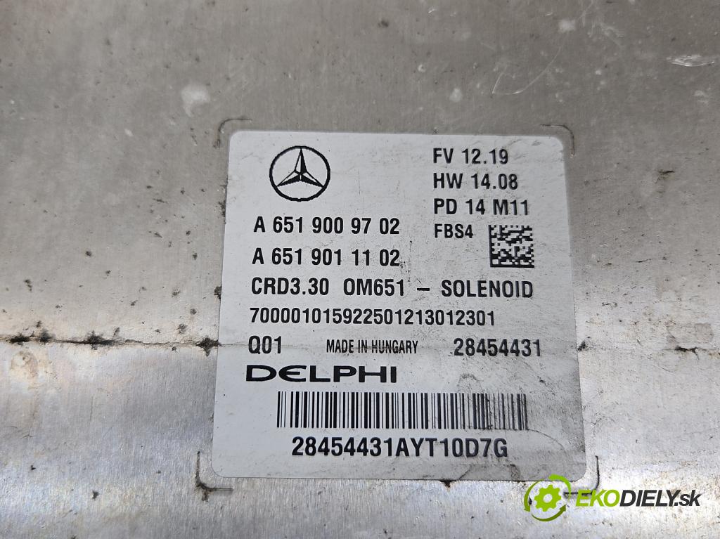 Mercedes B W246  2011-2018 2.1 cdi 136 HP automatic 100 kW 2143 cm3 5- riadiaca jednotka motora A6519009702