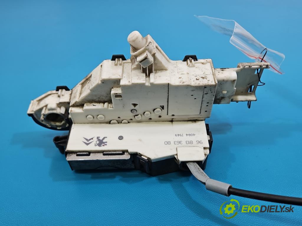 Fiat Scudo II 2006-2016 2.0 jtd 120 HP manual 88 kW 1997 cm3 5- zámok zadné pravý 40847149