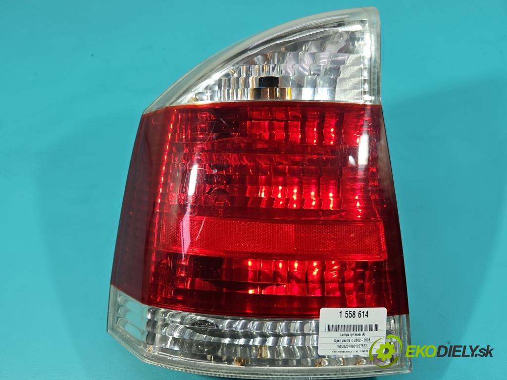 Opel Vectra C 2002-2008 1.8 16V 120 hp manual 88 kW 1796 cm3 4- světlo zadní levé  (Klika dveří ostatní)