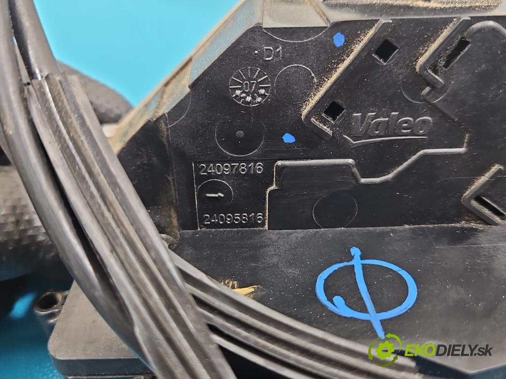 Fiat Scudo II 2006-2016 2.0 jtd 120 HP manual 88 kW 1997 cm3 5- zámok zadné pravý 24097816