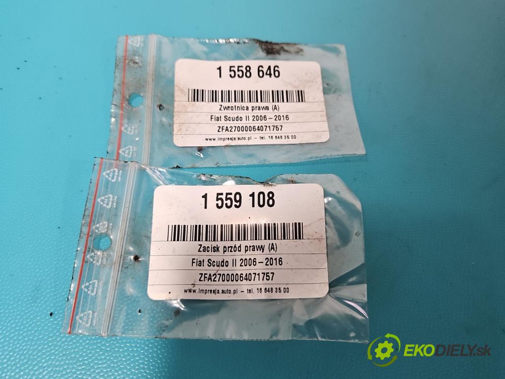 Fiat Scudo II 2006-2016 2.0 jtd 120 HP manual 88 kW 1997 cm3 5- náboj pravé  (Náboj kolesa)
