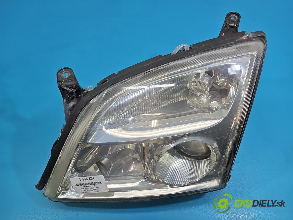Opel Vectra C 2002-2008 1.8 16V 120 HP manual 88 kW 1796 cm3 4- Reflektor: ľavý 155887-00 (Kľučka dverí ostatné)