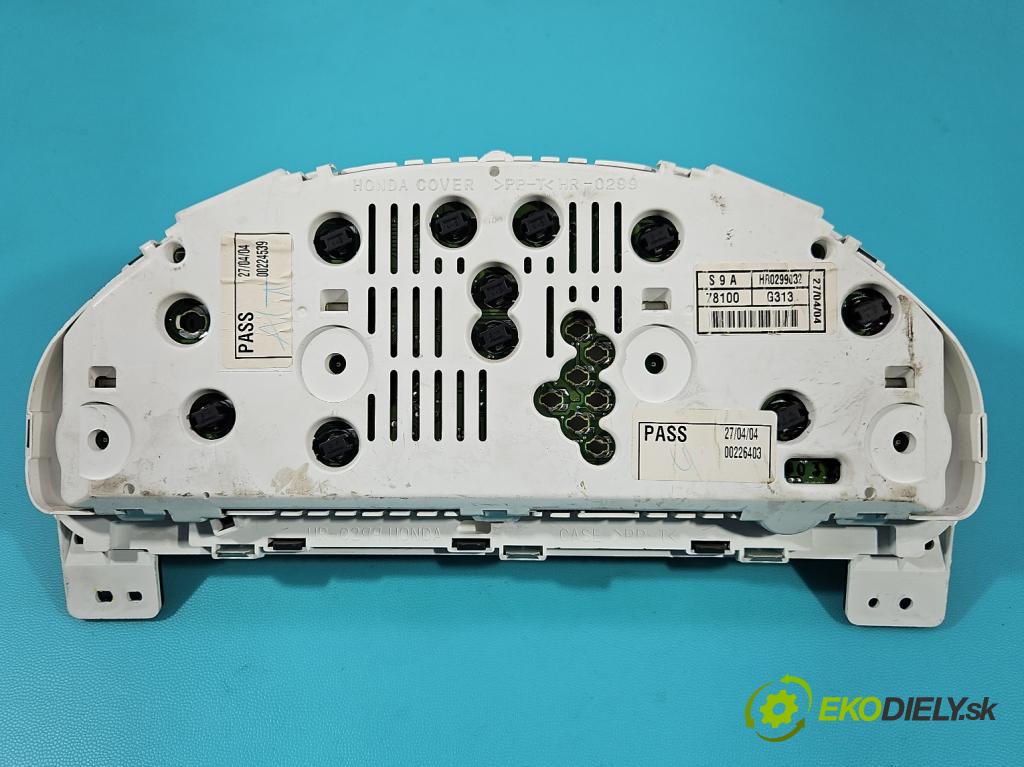 Honda CR-V II 2001-2006 2.0 16V 150 hp manual 110 kW 1998 cm3 5- Přístrojová deska HR0299032 (Přístrojová deska)