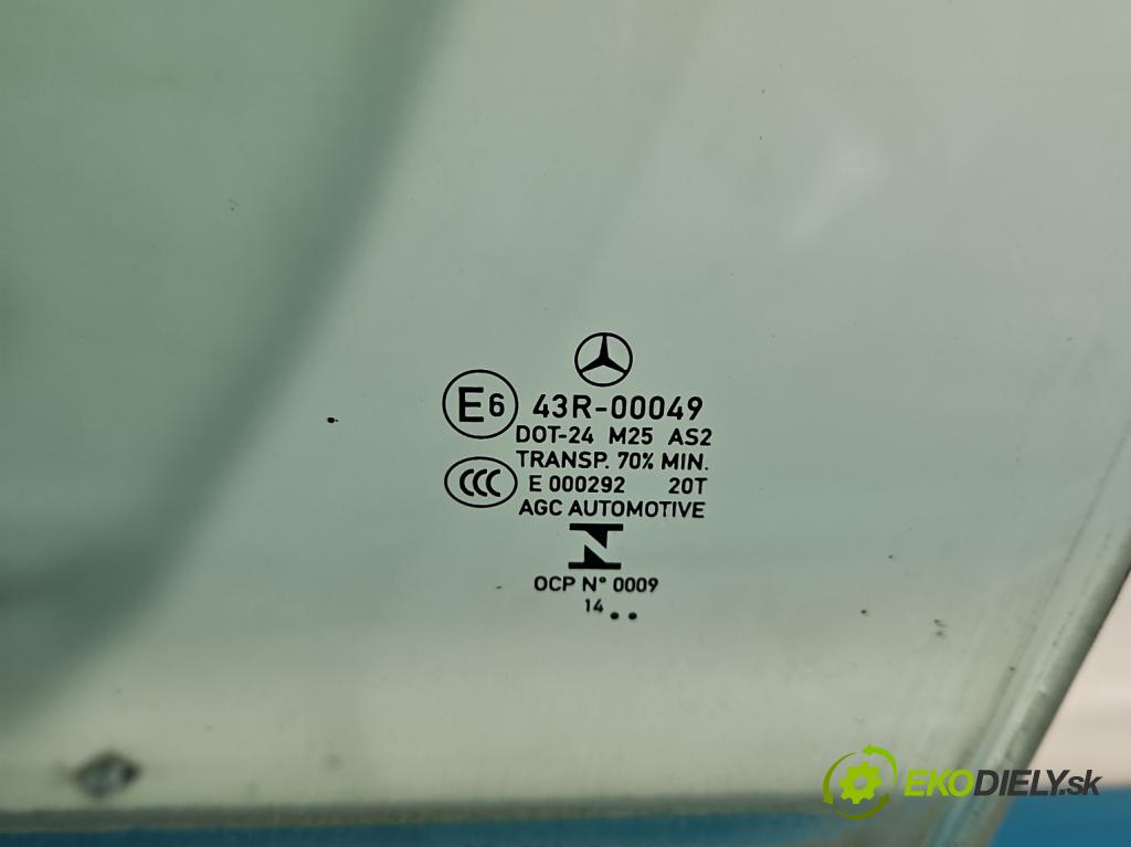 Mercedes B W246  2011-2018 2.1 cdi 136 HP automatic 100 kW 2143 cm3 5- sklo dvere predné ľavé