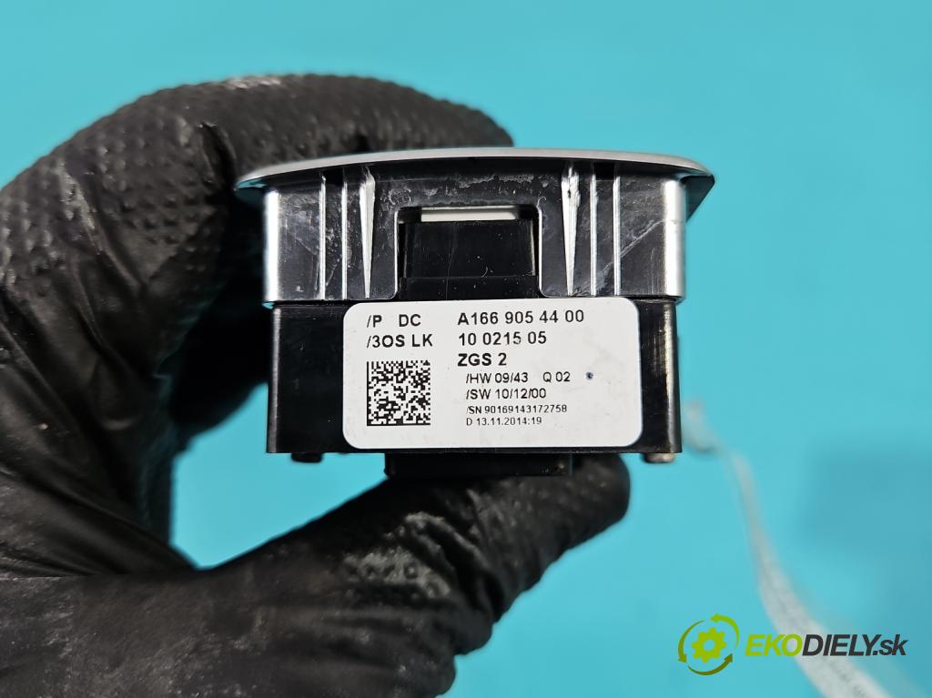 Mercedes B W246  2011-2018 2.1 cdi 136 HP automatic 100 kW 2143 cm3 5- prepínač okien spätných zrkadiel A1669054400