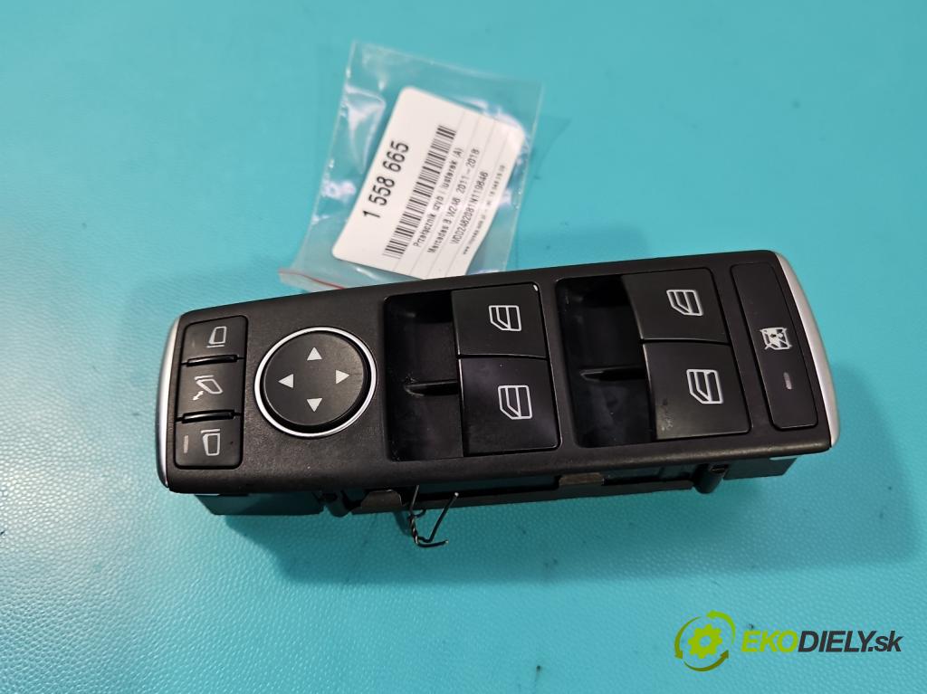 Mercedes B W246  2011-2018 2.1 cdi 136 HP automatic 100 kW 2143 cm3 5- prepínač okien spätných zrkadiel A1669054400