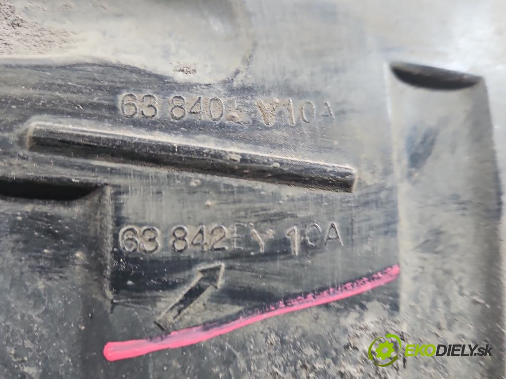 Nissan Qashqai I J10 2006-2013 1.6 16V 114 HP manual 84 kW 1598 cm3 5- Blatník: predné pravé 63840EY10A