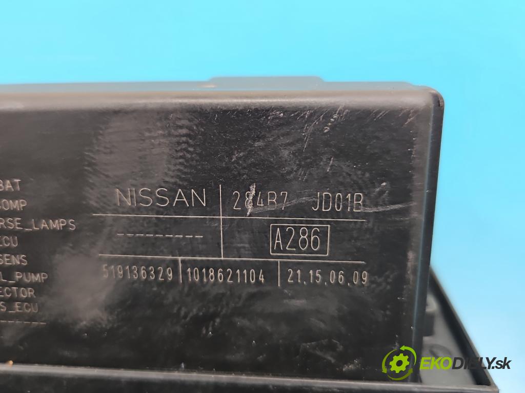 Nissan Qashqai I J10 2006-2013 1.6 16V 114 HP manual 84 kW 1598 cm3 5- riadiaca jednotka ostatné 284B7JD01B