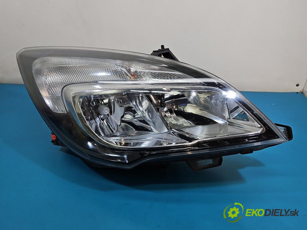 Opel Meriva B 2010-2017 1.4 16V 101 hp manual 74 kW 1398 cm3 5- světlo pravý 13372320 (Pravé přední světlo)