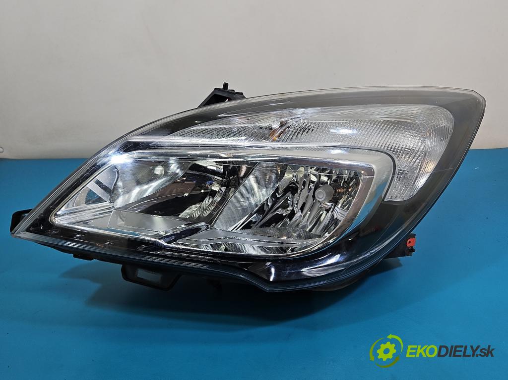 Opel Meriva B 2010-2017 1.4 16V 101 HP manual 74 kW 1398 cm3 5- Reflektor: ľavý 13372335 (Kľučka dverí ostatné)