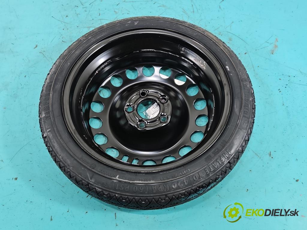 Opel Meriva B 2010-2017 1.4 16V 101 hp manual 74 kW 1398 cm3 5- kolo náhradní 16"