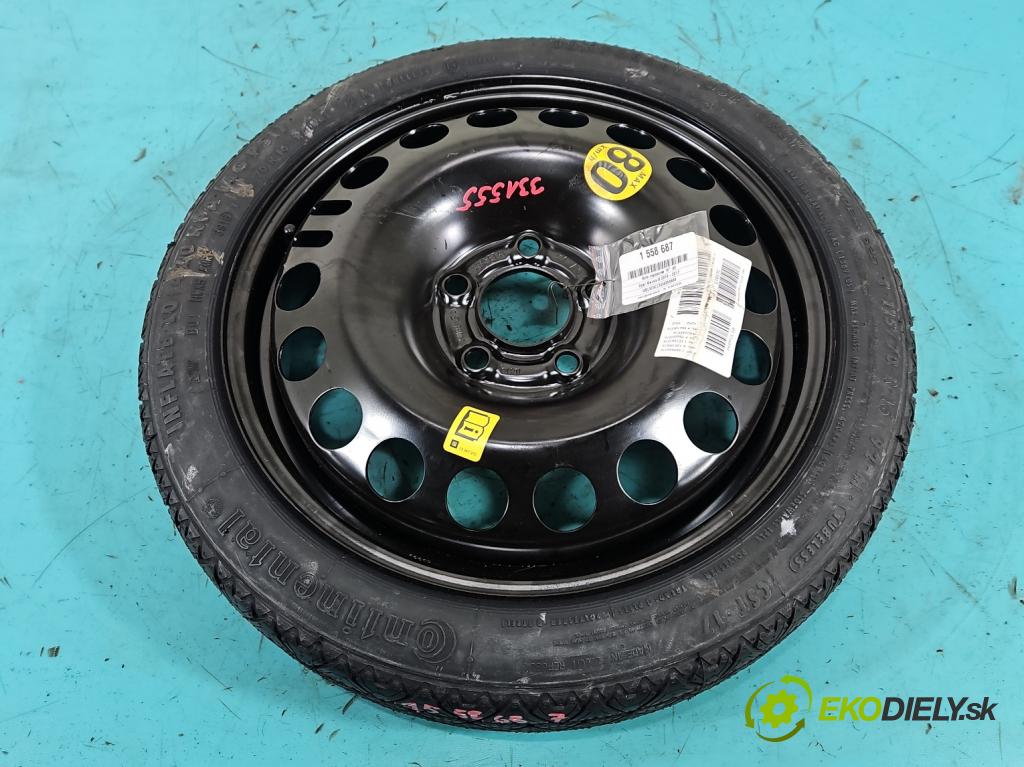 Opel Meriva B 2010-2017 1.4 16V 101 hp manual 74 kW 1398 cm3 5- kolo náhradní 16