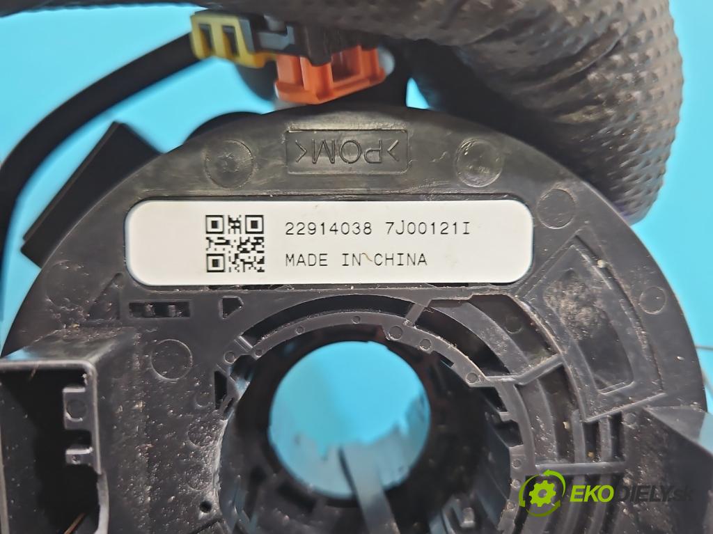 Opel Meriva B 2010-2017 1.4 16V 101 hp manual 74 kW 1398 cm3 5- Páska: airbag 13589398 (Airbag)