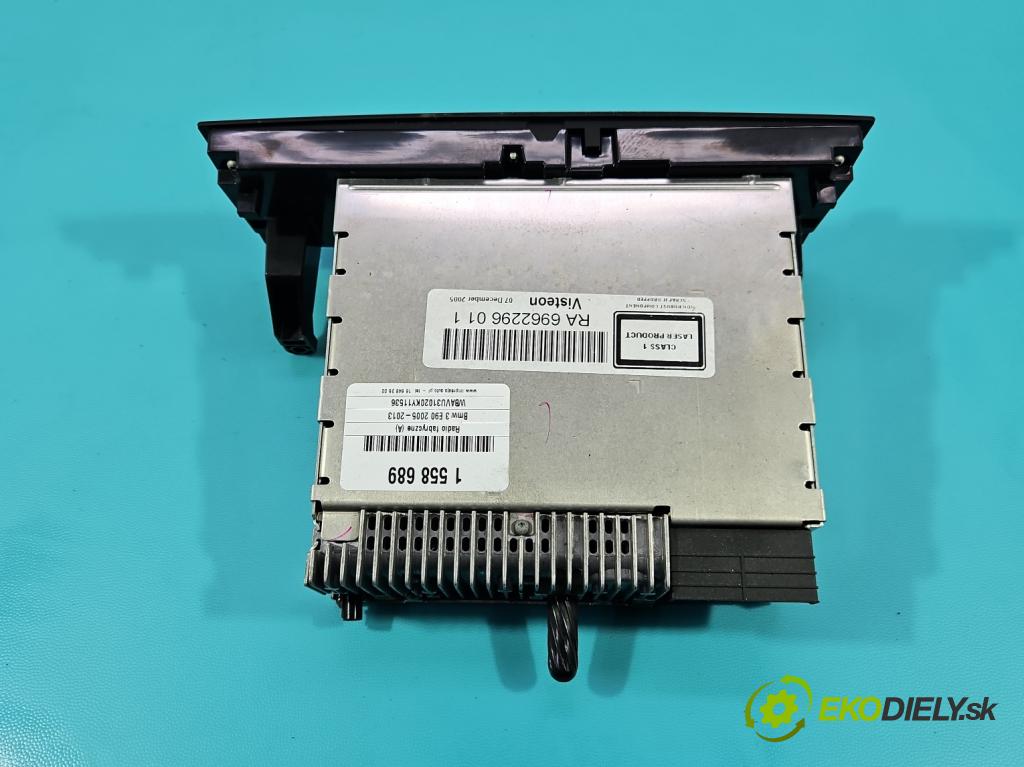 Bmw 3 E90 2005-2013 2.0d 163 HP manual 120 kW 1995 cm3 5- Radio originál 6962296