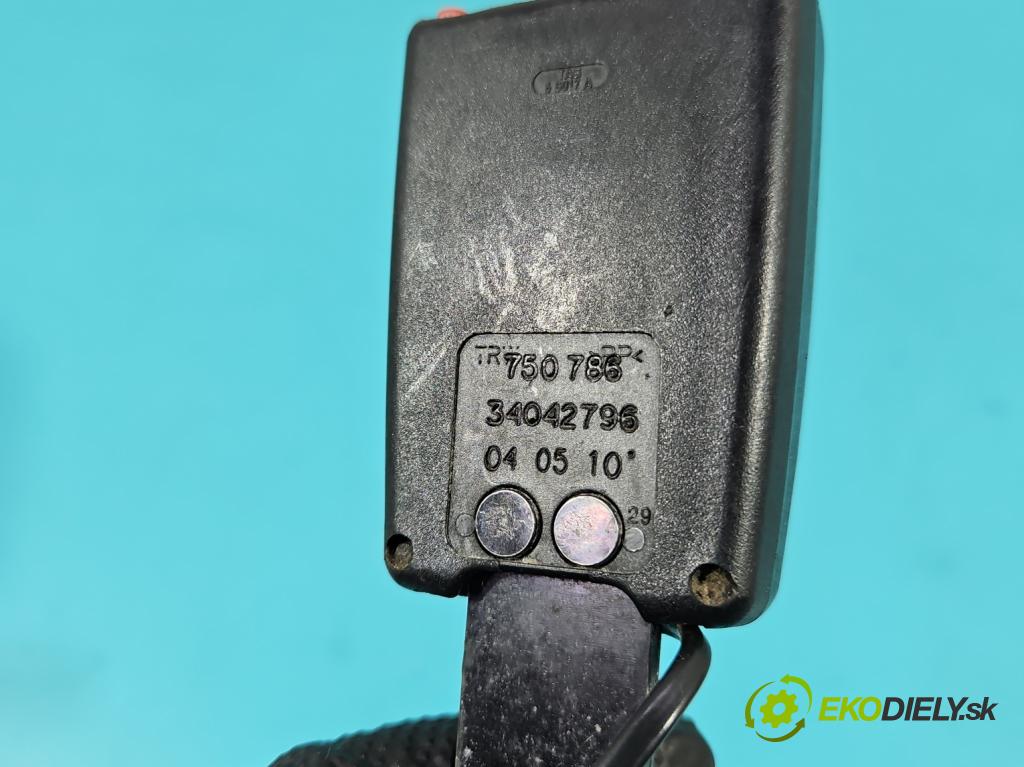 Renault Clio III 2005-2012 1.5 dci 68 HP manual 50 kW 1461 cm3 3- pas bezpečnosť: predné ľavý 34052804C