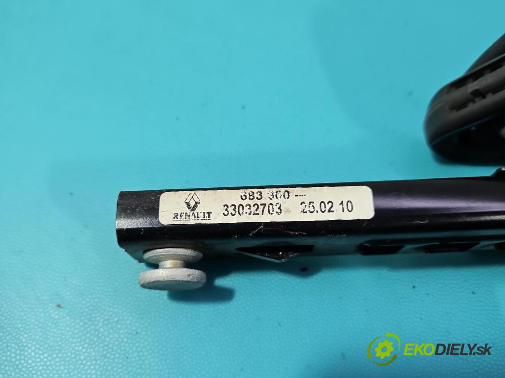 Renault Clio III 2005-2012 1.5 dci 68 HP manual 50 kW 1461 cm3 3- pas bezpečnosť: predné ľavý 34052804C