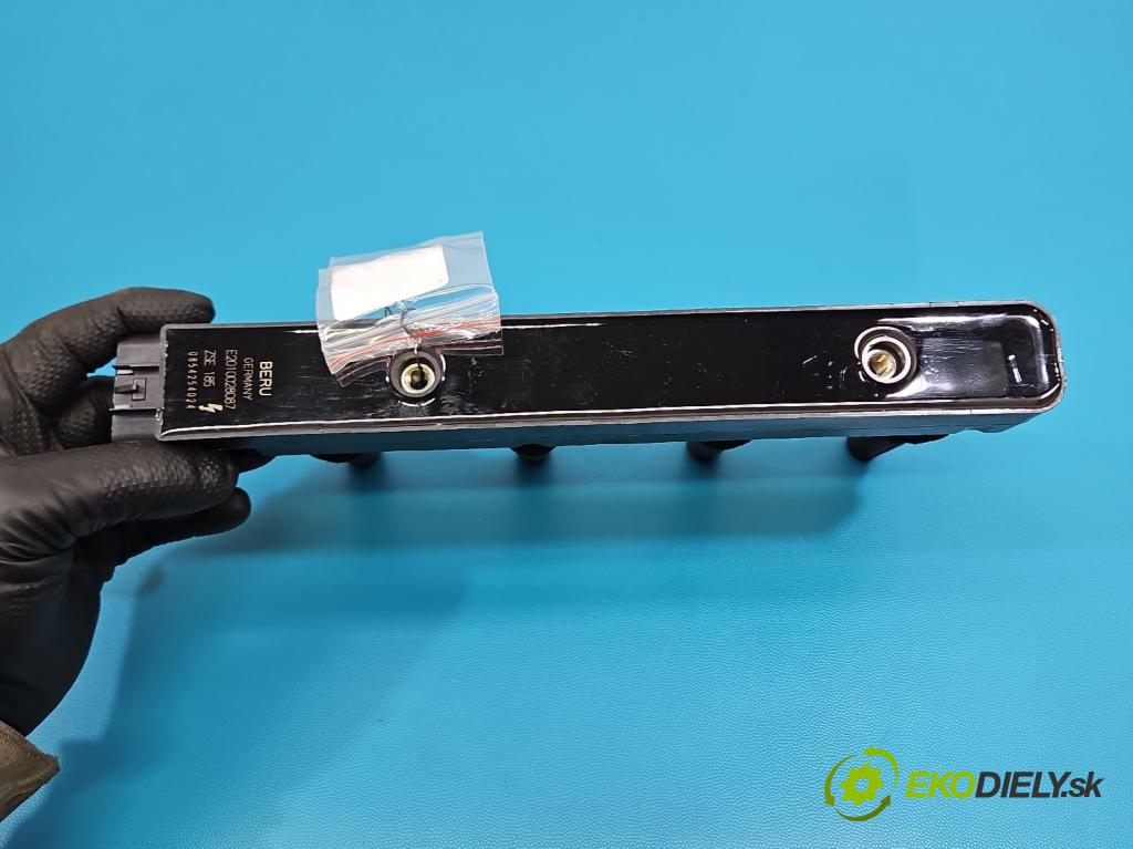 Opel Meriva B 2010-2017 1.4 16V 101 hp manual 74 kW 1398 cm3 5- cívka zapalovací E2010028087 (Zážehová cívka)