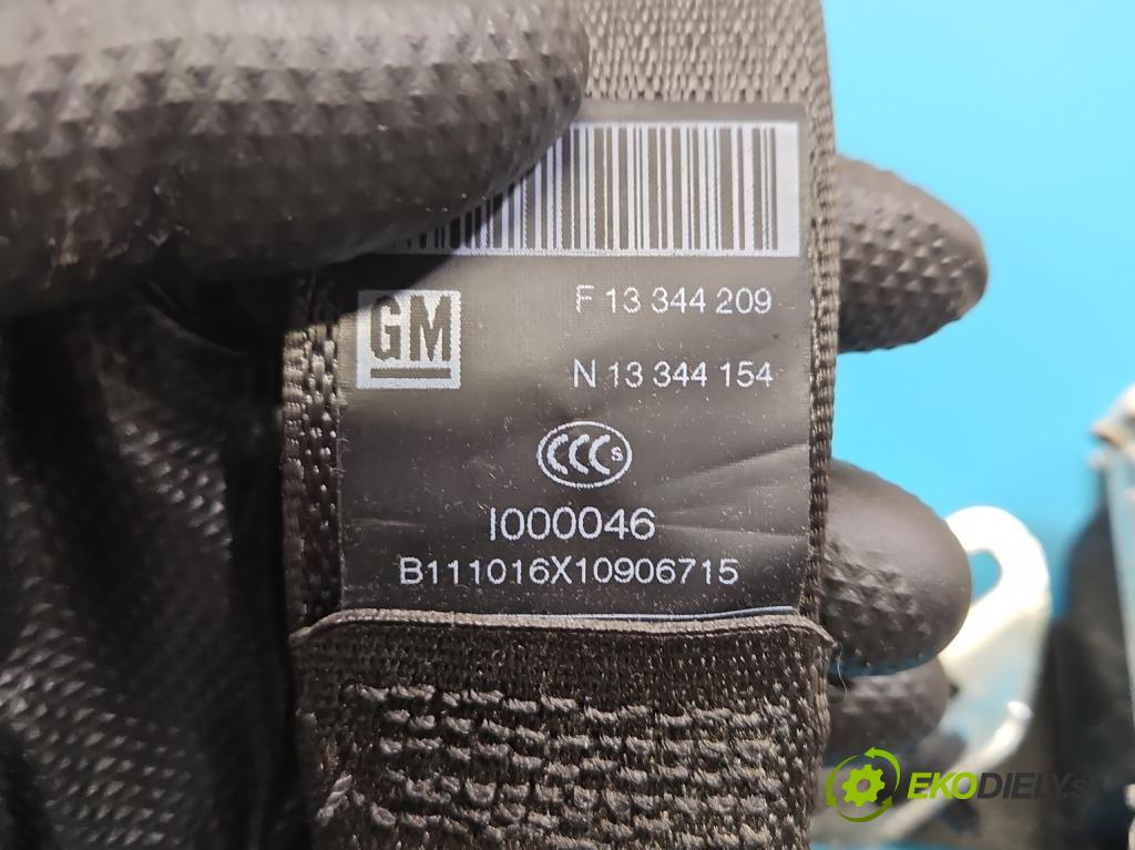 Opel Meriva B 2010-2017 1.4 16V 101 HP manual 74 kW 1398 cm3 5- pas bezpečnosť: predné ľavý 34040727D