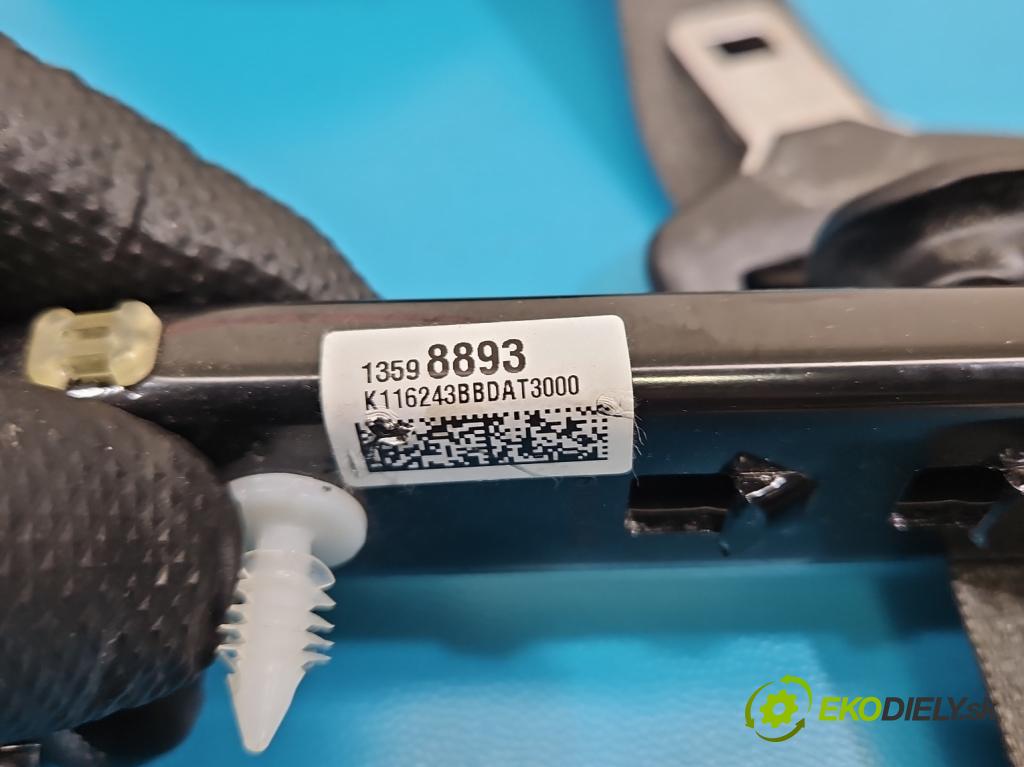 Opel Meriva B 2010-2017 1.4 16V 101 HP manual 74 kW 1398 cm3 5- pas bezpečnosť: predné ľavý 34040727D